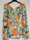 POOR Citrus Fruits Knit Printed Sweater LOOWIE
