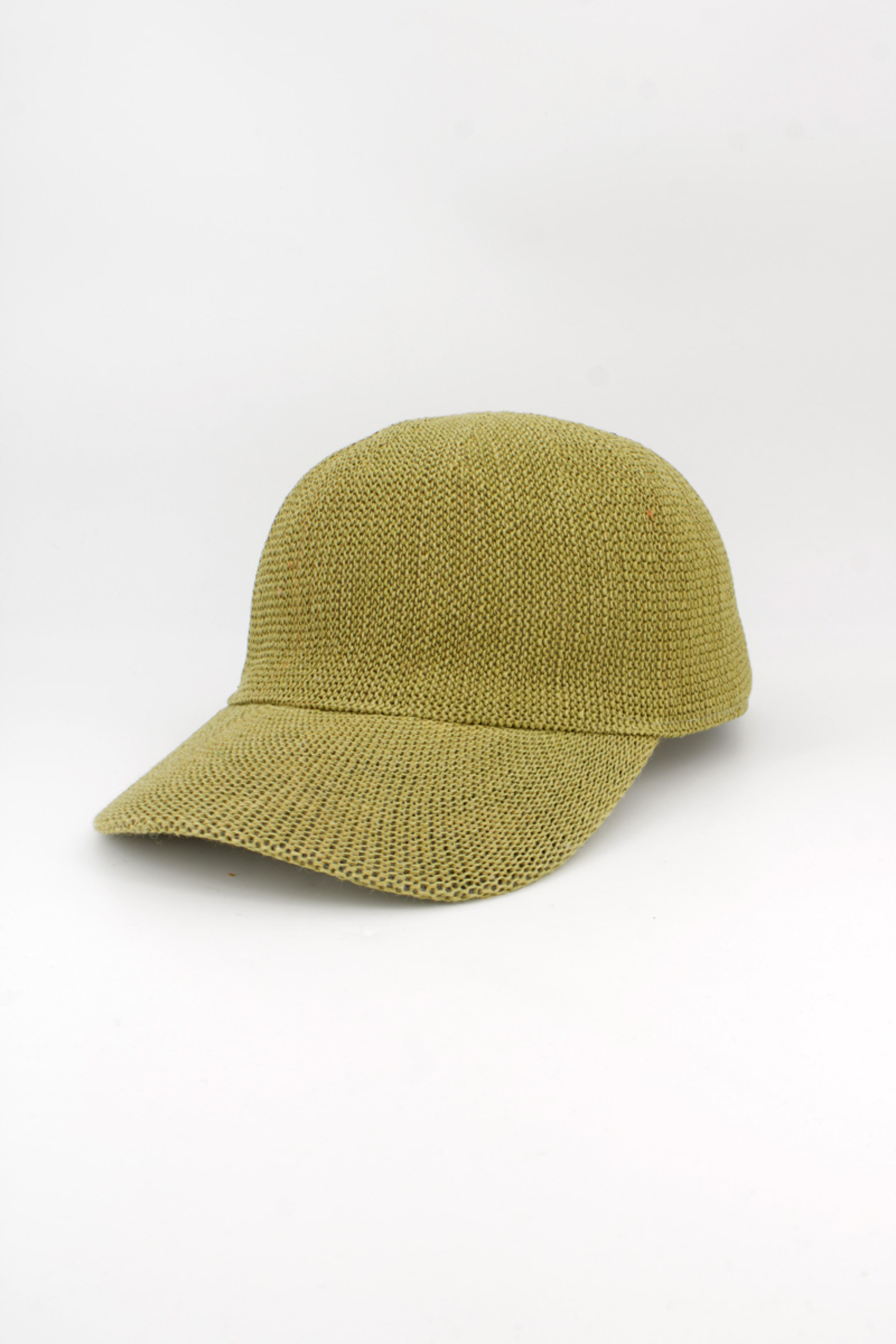 HO898LK Light Khaki Paper Straw Unisex Baseball Cap