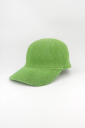HO898AG Apple Green Paper Straw Unisex Baseball Cap