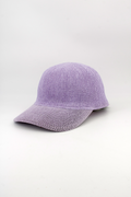 HO898LA Lavender Paper Straw Unisex Baseball Cap