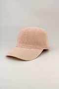 HO898LPK Light Pink Paper Straw Unisex Baseball Cap