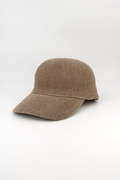 HO898TA Taupe Paper Straw Unisex Baseball Cap