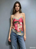 CRATFU Amalfi Coast Cami Top Fuchsia