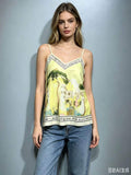 CRATYL Amalfi Coast Cami Top Yellow