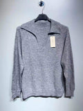 CO25 Grey Collared Knit Sweater