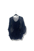 EFPSCTNV Plus Size Cotton Top Navy