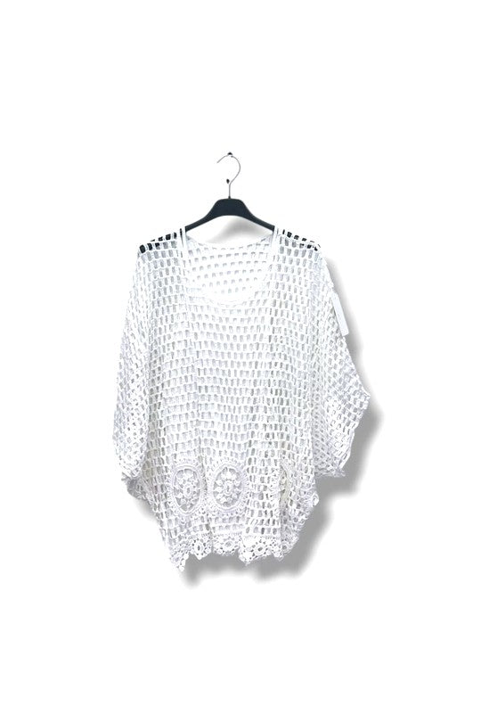 EFPSCTWH Plus Size Cotton Top White