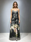 CRSNBK Starry Night Maxi Dress Black