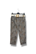EFPSCCTP Plus Size Cropped Capri Pants Taupe