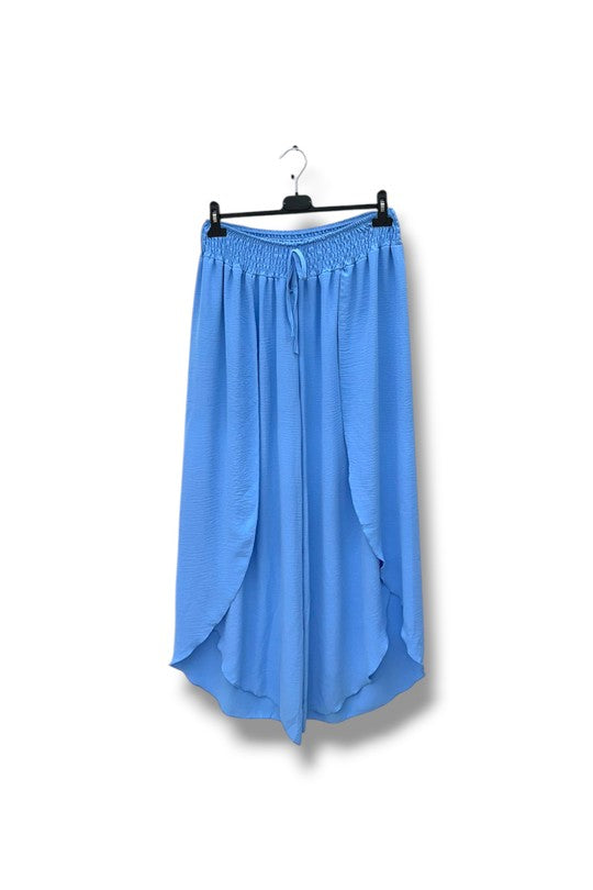 EFPSVPSB Plus Size Viscose Pants Sky Blue
