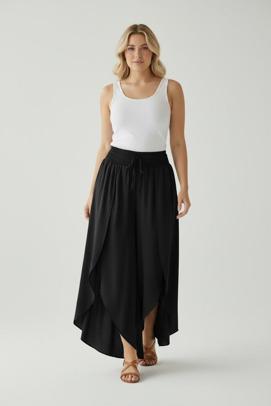 EFPSVPBK Plus Size Viscose Pants Black