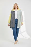 EFPSVBYL Plus Size Viscose Blouse Yellow