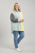EFPSVBBK Plus Size Viscose Blouse Black