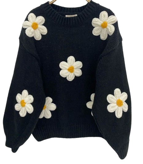 L87 Classic Black Daisy Sweater Pack with 2 Sizes