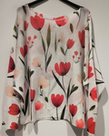 COTU Tulips Floral  Knit Printed Sweater LOOWIE