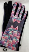 CAT8 One Size Gray Cats Touch Screen Gloves LOOWIE
