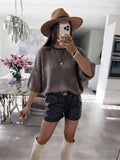 ESTMS4 Taupe Mohair Sweater