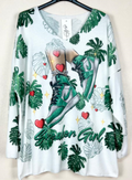 POSN Italian Cozy Green Sneakers Sweater One Size LOOWIE