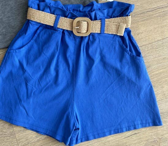 Z91 Summer Royal Italian S/M High Waisted Shorts LOOWIE
