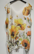 POPL4 PLUS SIZE Sleeveless Poppy Knit Sweater LOOWIE