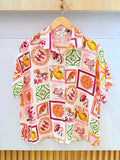 IVA273OR Printed Shirt Orange
