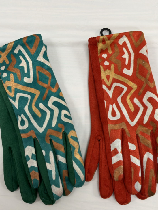 G1 Abstract One Size Touch Screen Gloves LOOWIE