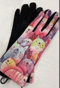 CAT6 One Size Pink Cats Touch Screen Gloves LOOWIE