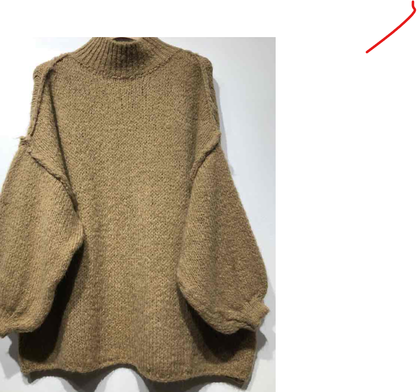 MA19501 Camel Turtleneck Cozy Warm Knitted Sweater Loowie