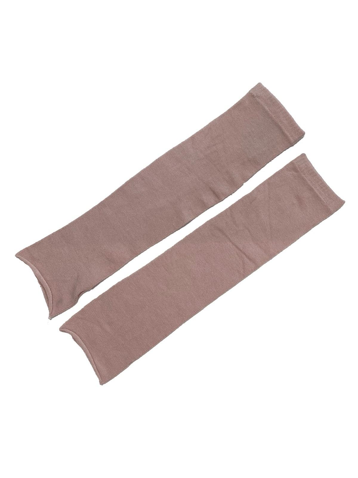 JA328 Pink Knit Arm Warmers