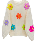 L82 Multicolor Blossoms Cozy Sweater Pack with 2 Sizes
