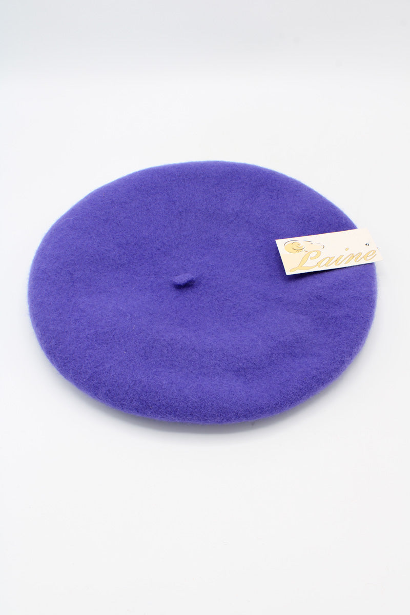 HO5020 Classic Wool Beret - Purple
