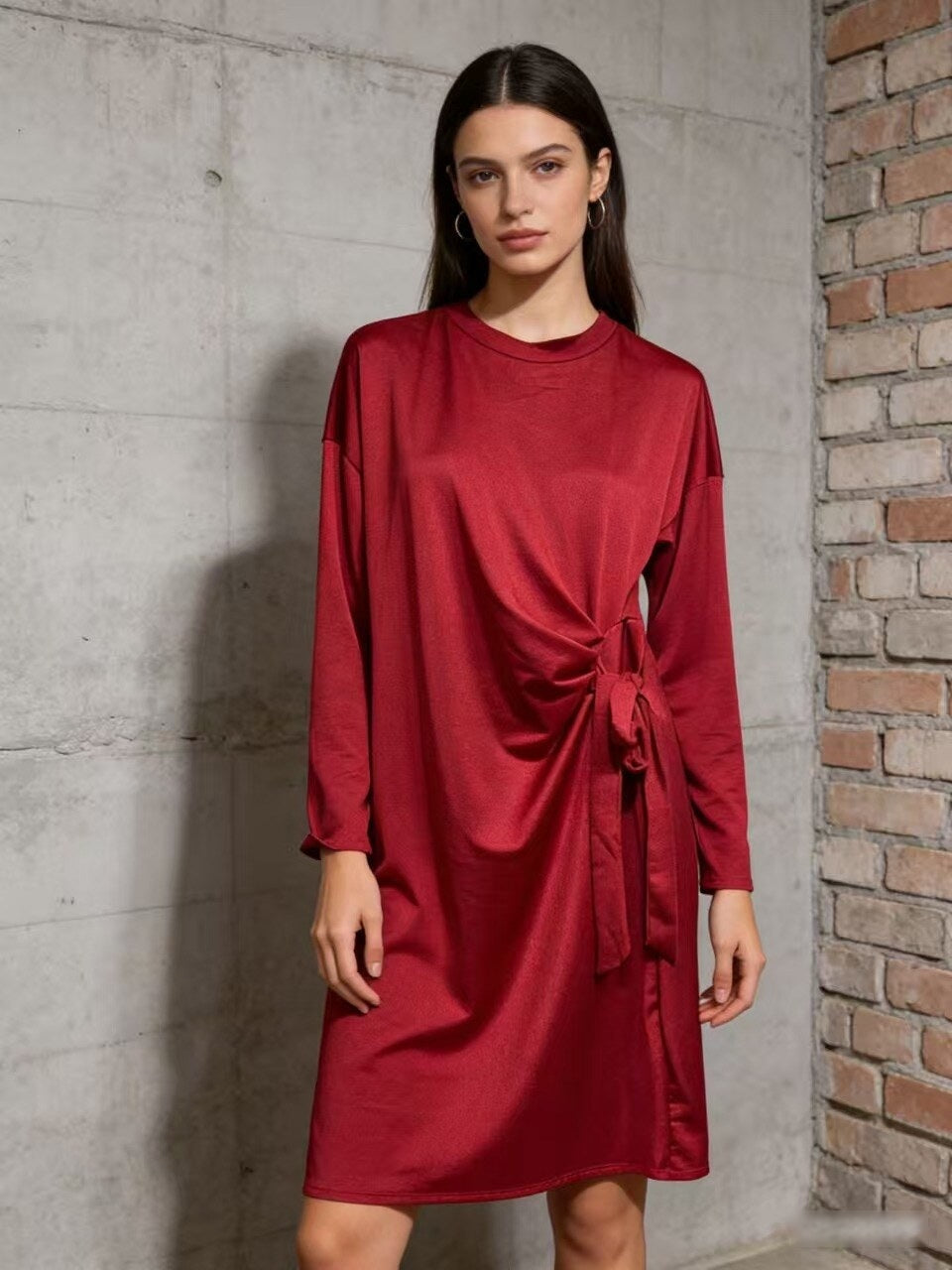 CO3 Red Flowy Dress