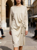 CO4 Beige Flowy Dress