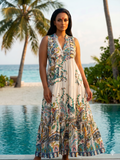 NBCP4 Jade Paisley Sleeveless Dress