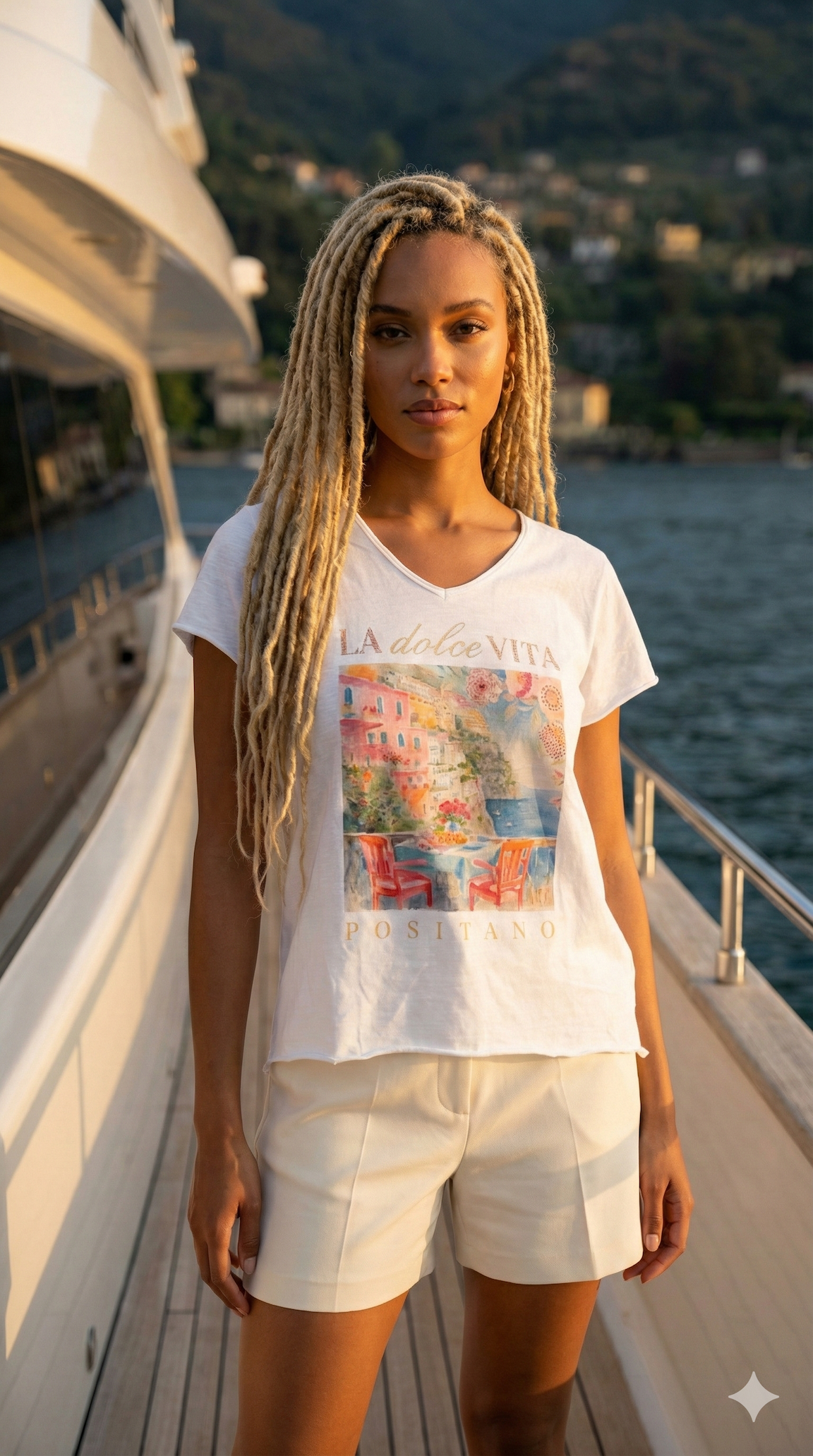 VITCPDV Italian One Size Positano Dolce Vita Tee