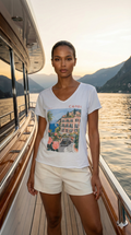 VITCCR Italian One Size Capri Riviera Cotton Tee