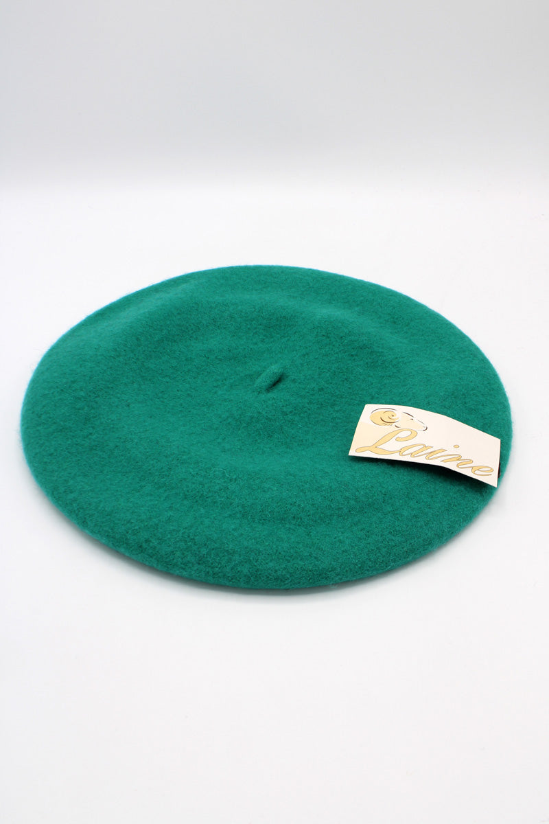 HO5020 Classic Wool Beret - Green 3
