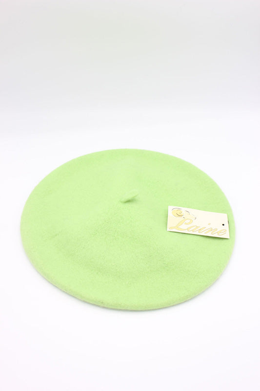 HO5020 Classic Wool Beret - Green 4