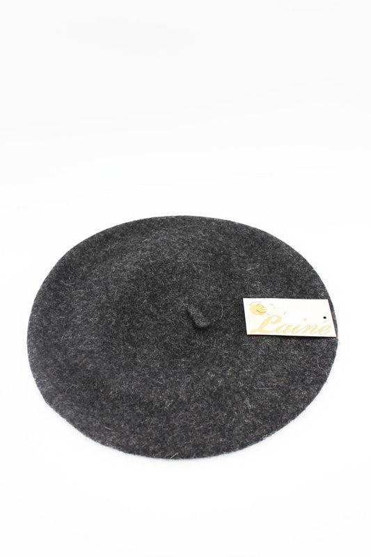 HO5020 Classic Wool Beret - Grey 2