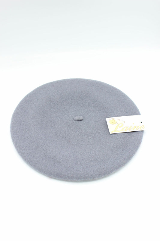 HO5020 Classic Wool Beret - Grey 3