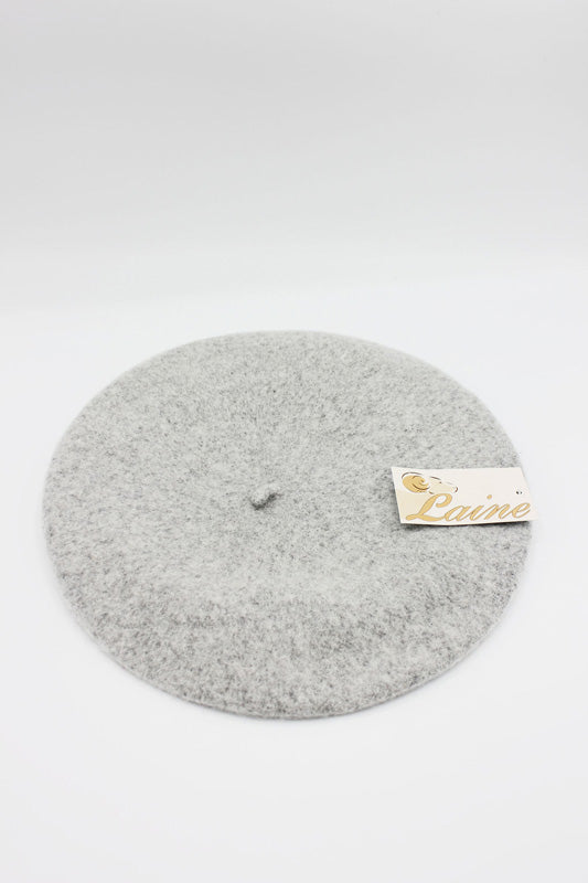 HO5020 Classic Wool Beret - Grey 5
