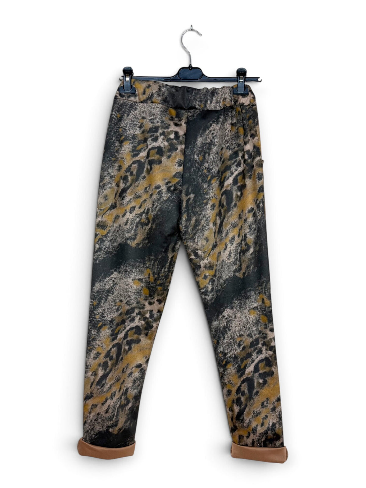 LNCMG Abstract Camo Jogger Pants Gray