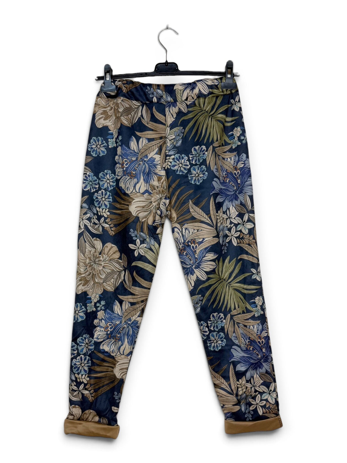 LNTFN Tropical Floral Jogger Pants Navy