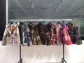 MN90 Patchwork Wool Hooded Jacket