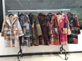 MN97 Patchwork Wool Hooded Long Coat