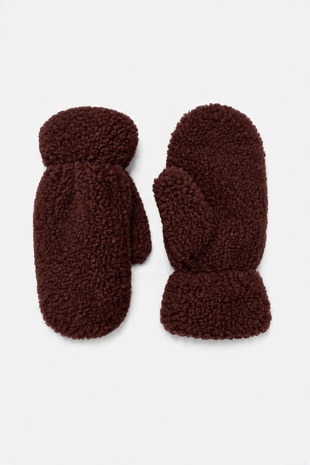 JA204 Rust Teddy Mittens