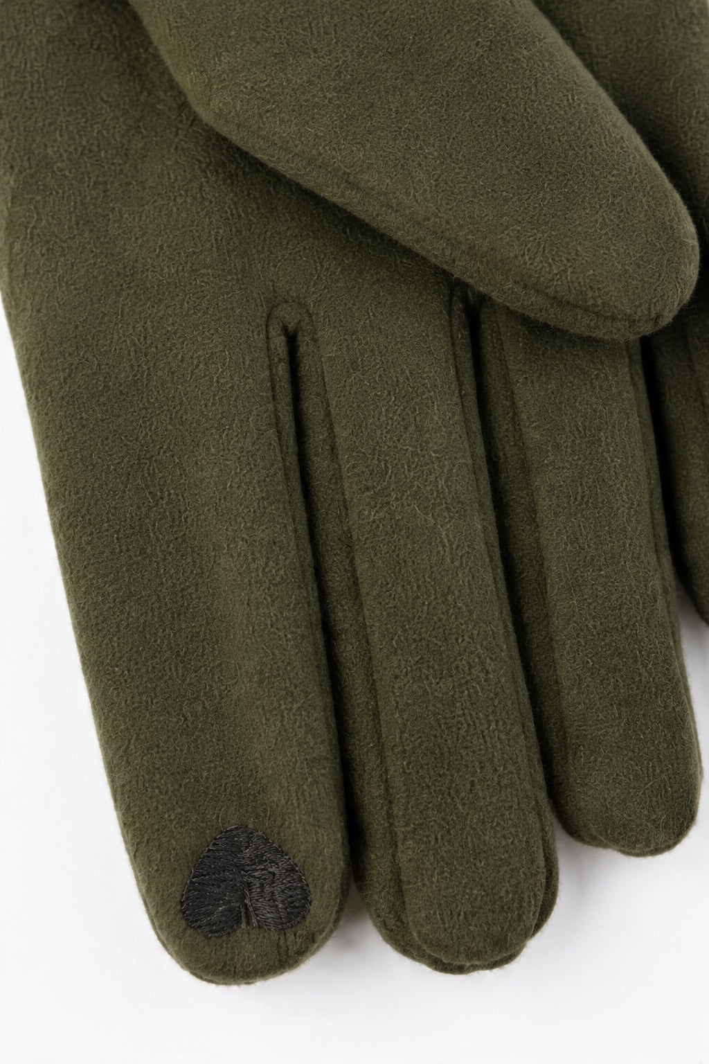 JA350 Olive Button Trim Gloves