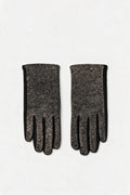 JA410 Black Gold Metallic Knit Gloves