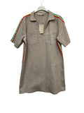 VC68262BEI Cotton Polo Dress Beige