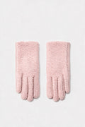 JA336 Pink Teddy Gloves